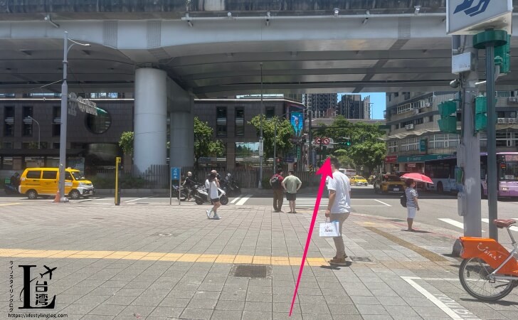 MRT北門駅から迪化街へのアクセス方法