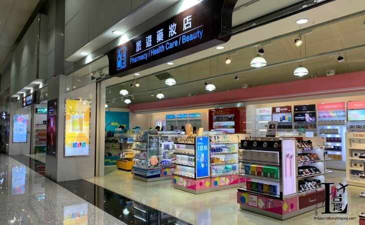 桃園国際空港ターミナル2の免税店