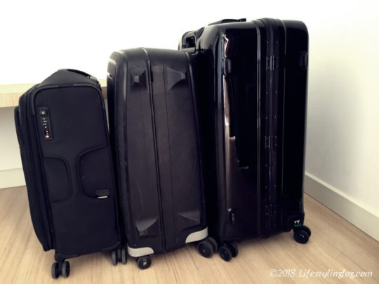 スーツケースの大きさ比較