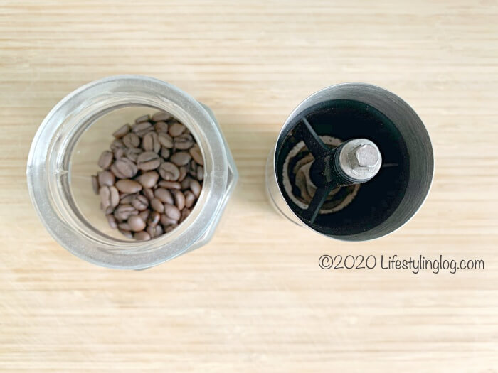 Porlex Mini（ポーレックス ミニ）とコーヒー豆