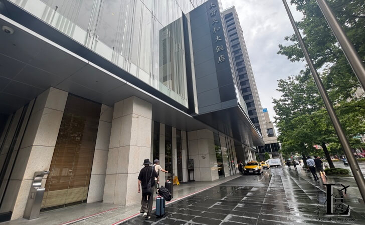 中山駅にあるオークラプレステージ台北