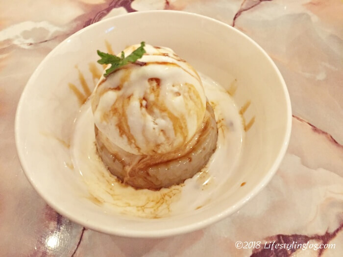 糖水鋪（Tong Sui Po）のSago Gula Melaka with Ice Cream