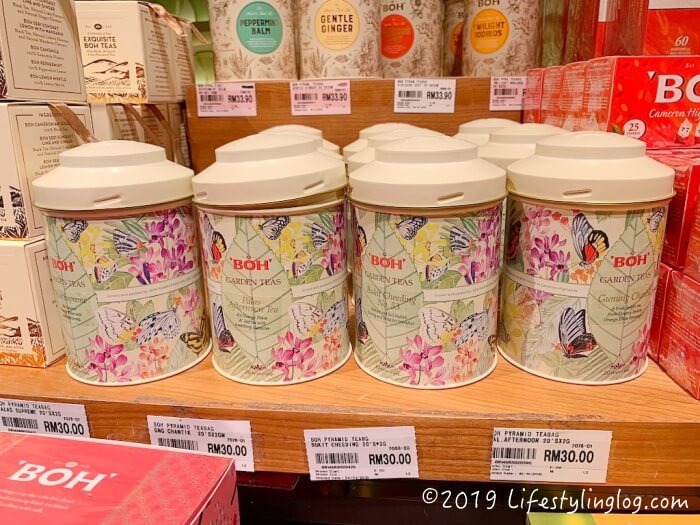マレーシアの伊勢丹（Isetan the Japan Store）で販売されているBOHティーの茶葉