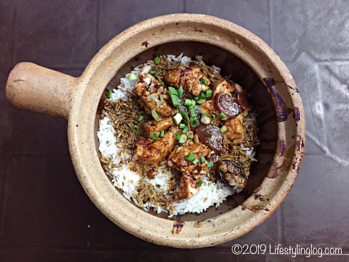 鴻記瓦煲雞飯（Hong Kee Claypot Chicken Rice）のクレイポットチキンライス