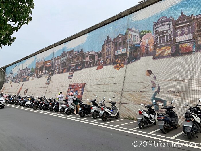 大稲埕碼頭（dadaocheng wharf）にある壁画