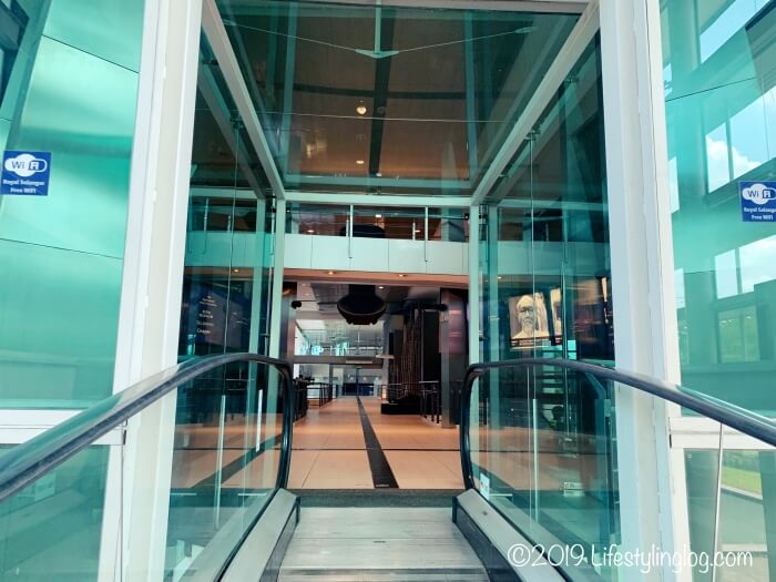 ロイヤルセランゴールビジターセンターの入口