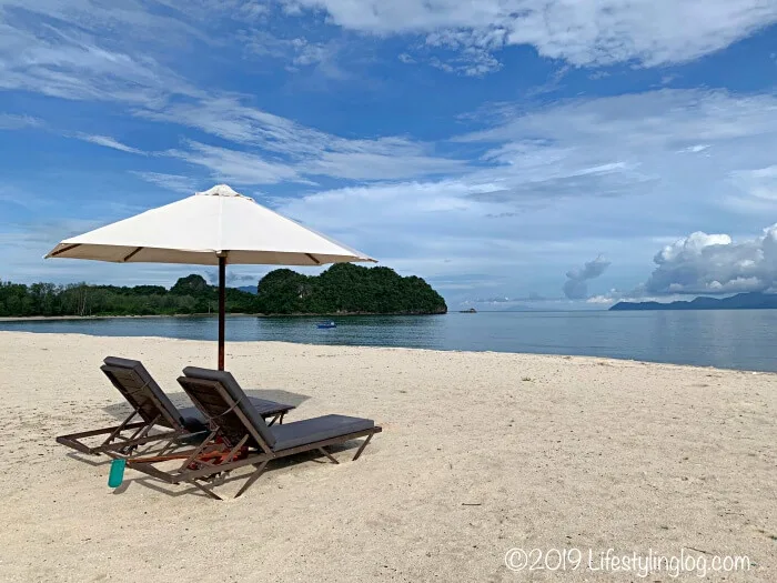 タンジュンルーリゾートランカウイ 青空とビーチ シンプルな時間を楽しむことができる場所 ライフスタイリングログ