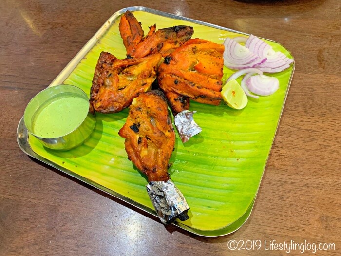 Indian Spices Villageのタンドリーチキン