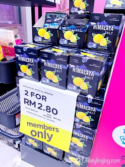 マレーシアのドラッグストアで販売されているHIMALAYA SALT MINT CANDY
