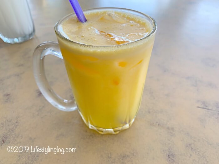 マレーシアのオレンジジュース