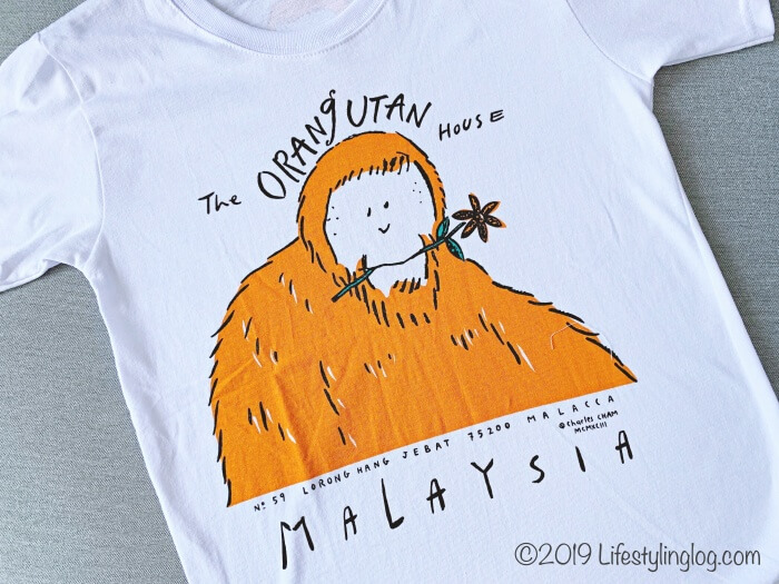 オランウータンハウス（The Orangutan House）で販売されているTシャツ