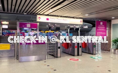 KLセントラル駅でのフライトチェックインの方法