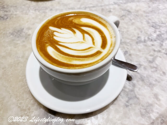 Nalaカフェのコーヒー
