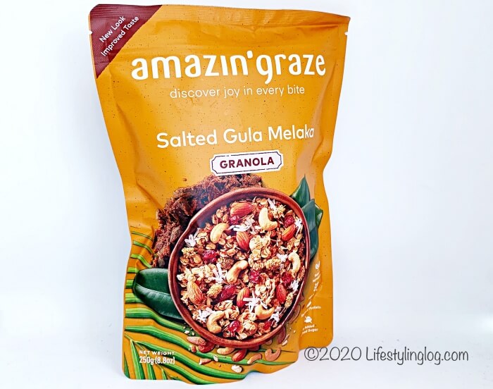 Amazin' GrazeのSalted Gula Melakaグラノーラ商品