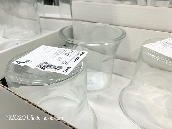 IKEA 365+のガラス保存容器