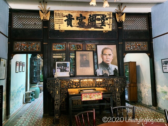 ペナンにあるSun Yat Sen Museum Penangの内部