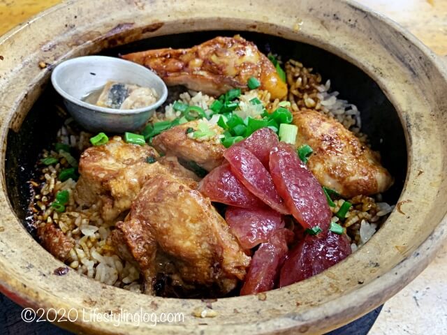 Heun Kee Claypot Chicken Riceのクレイポットチキンライス