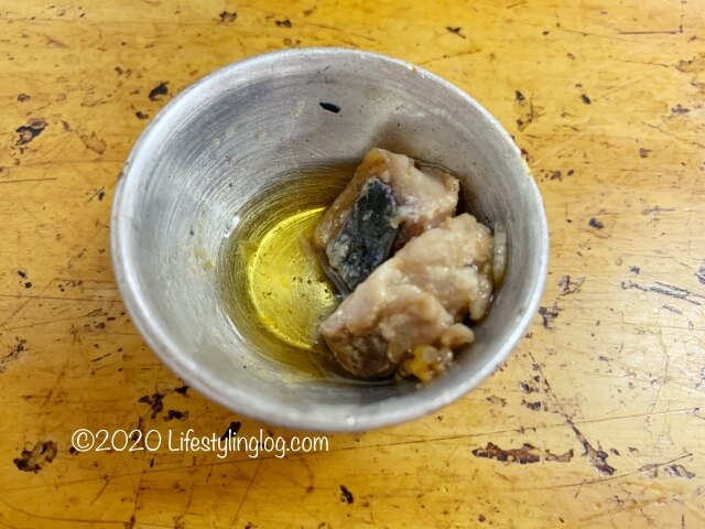 Heun Kee Claypot Chicken RiceのSalted Fish