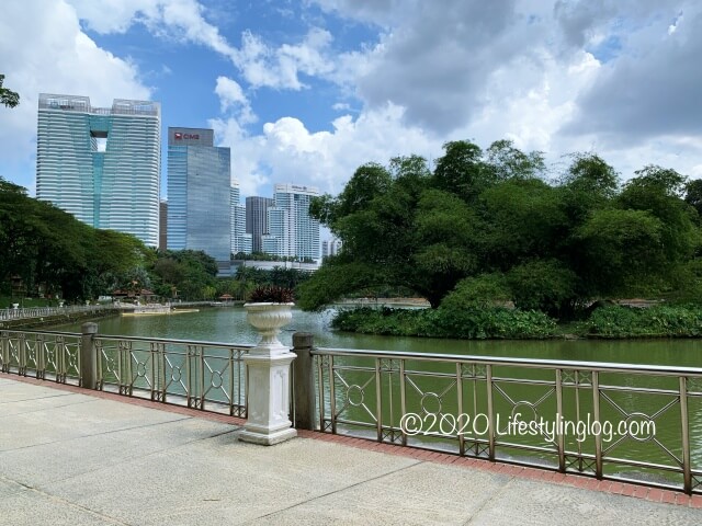 Perdana公園の湖