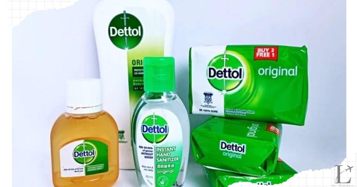 マレーシアで販売されているDettol（デトール）の商品