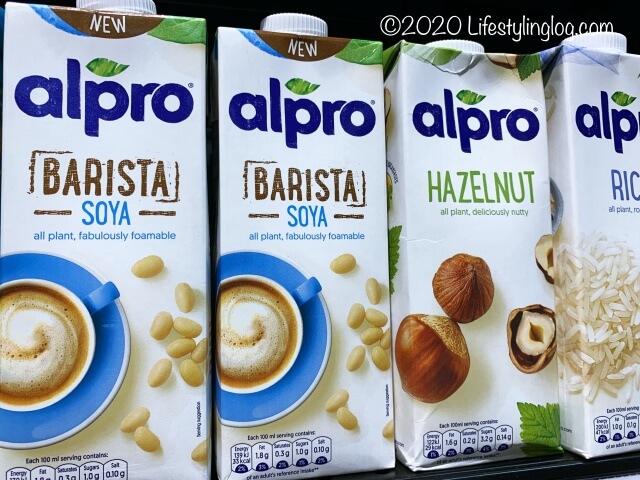alproの豆乳やヘーゼルナッツミルク