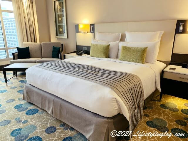 Mandarin Oriental Kuala Lumpur（マンダリンオリエンタルクアラルンプール）のベッド