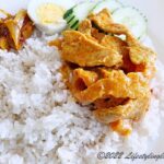 猪皮（ポークスキン）と豚肉カレーが美味しいAnn Nasi Lemak