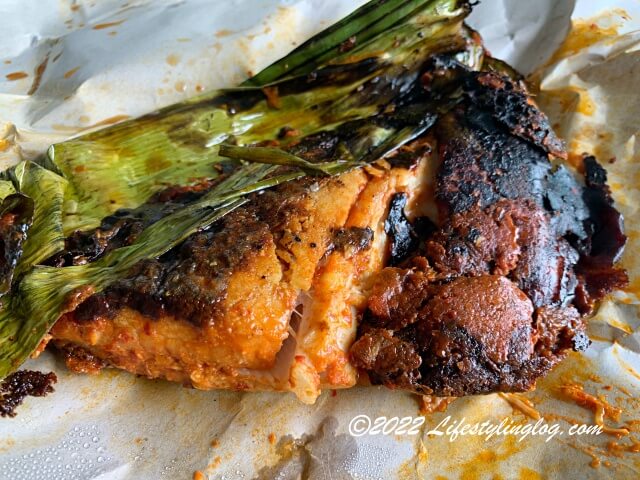 Ikan Bakar Seri MelakaのPari Baker（スティングレイの焼き魚）