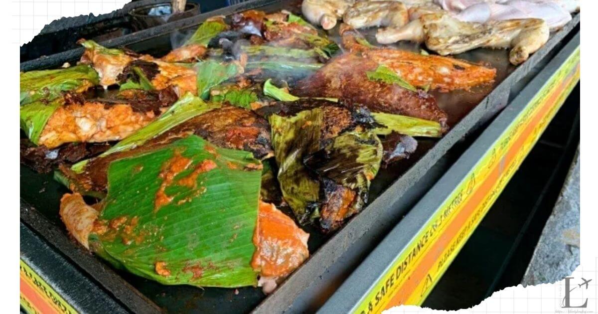 グリルフィッシュ（焼き魚）が美味しいクアラルンプールのJalan BellamyにあるIkan Bakar Seri Melaka