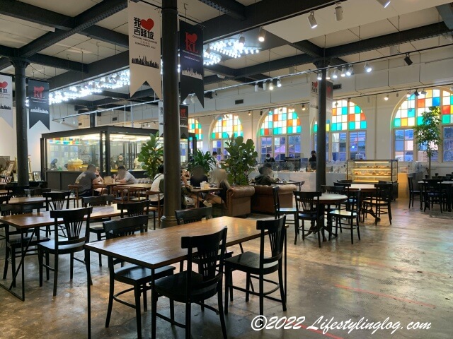 クアラルンプールシティギャラリーのカフェスペース
