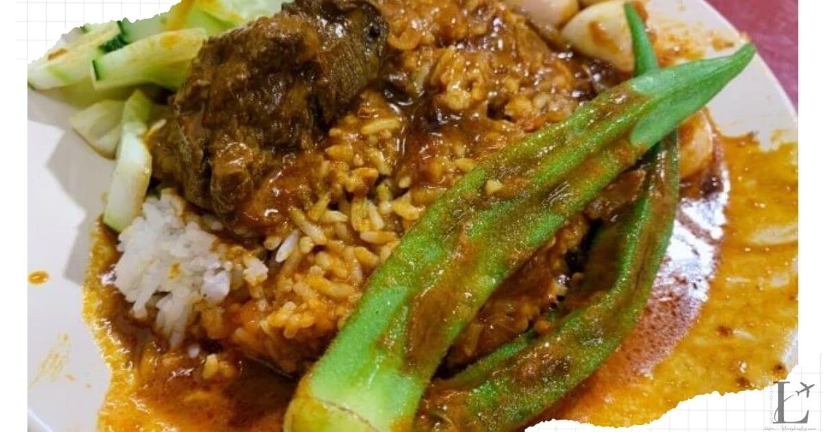 ペナンで人気のナシカンダーのDeens Maju Nasi Kandar