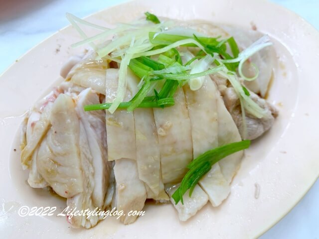 豊記海南鶏飯（Foong's Hainan Chicken Rice）の海南チキン