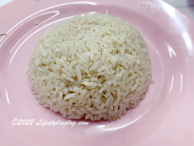 豊記海南鶏飯（Foong's Hainan Chicken Rice）のチキンライス