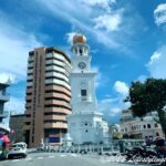 ペナンのQueen Victoria Memorial Clock Tower（クイーンビクトリアメモリアル時計台）