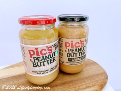 無糖＆無添加のPic's Peanut Butter（ピックスピーナッツバター）