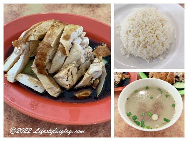 Nasi Ayam Hainan Chee Mengの海南チキンライス