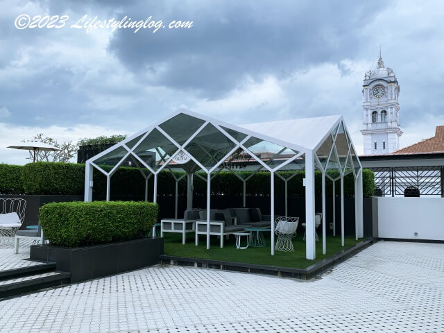 The Prestige Hotel Penang（ザ・プレステージホテルペナン）の屋上