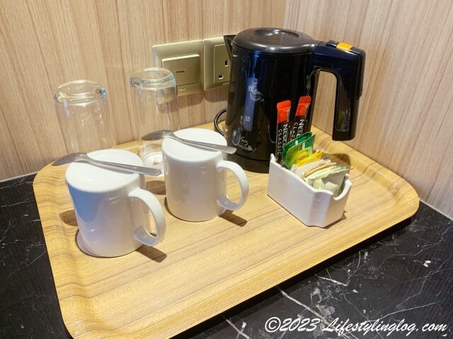 Cititel Penang（シティテルペナン）の客室にあるコーヒーやお茶