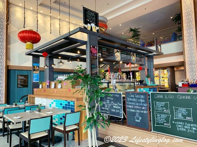 JEN Penang Georgetown（ジェンペナンジョージタウン）のなかにあるカフェ