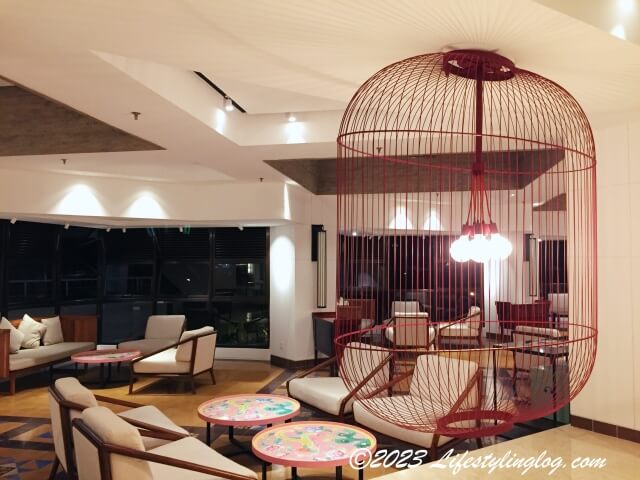 DoubleTree Resort by Hilton Penang（ダブルツリーリゾートバイヒルトンペナン）のロビーラウンジのAxis Lounge