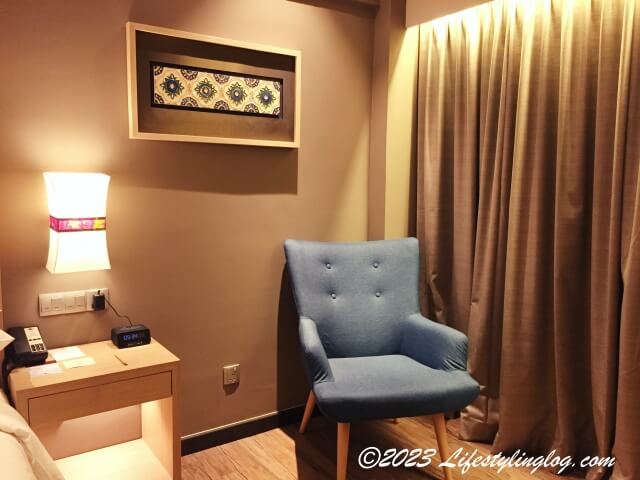 DoubleTree Resort by Hilton Penang（ダブルツリーリゾートバイヒルトンペナン）の客室にある椅子