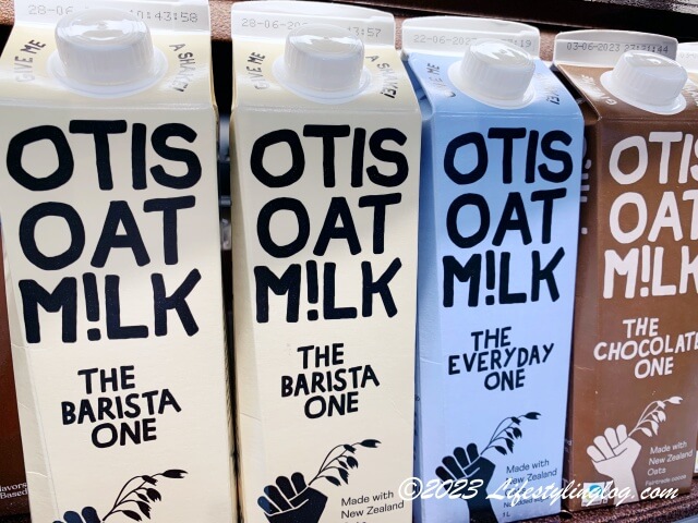 ニュージーランドブランドのオーツミルクのOtis Oat Milkの商品の種類