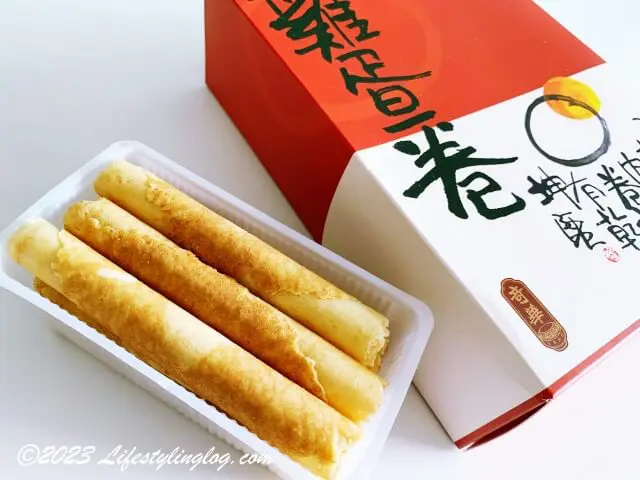 奇華餅家】しっかりした卵の風味を持つ香港の美味しいエッグロール ライフスタイリングログ