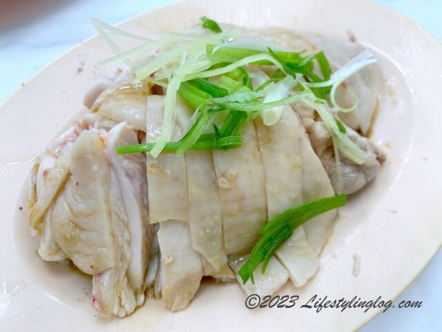 マレーシアの海南鶏飯