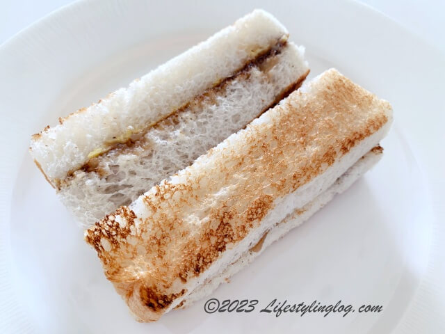 海南麺包（Hainanese Bread）を使ったマレーシアのカヤトースト