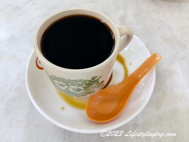 マレーシアのブラックコーヒーのKopi-O（コピオー）