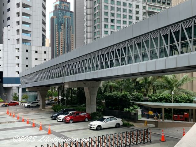 空中歩道のKLCC-Bukit Bintang Walkway