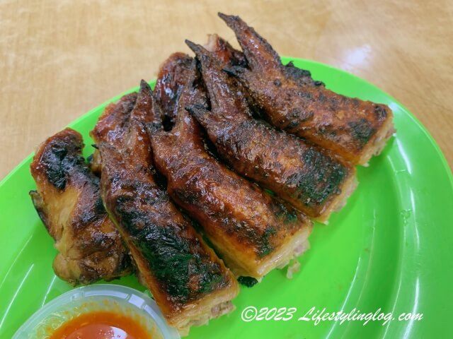 明記焼魚（Meng Kee Grill Fish）のチキンウィング
