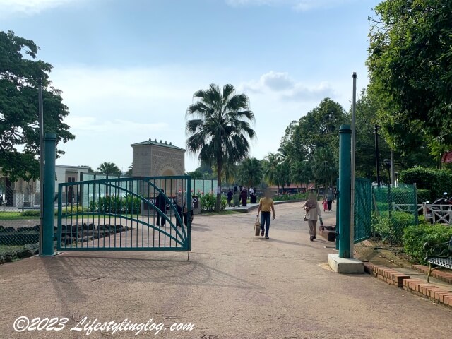 プトラジャヤ植物園（Taman Botani Putrajaya）の入り口
