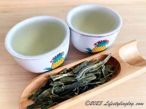 中国緑茶の龍井茶の味の特徴